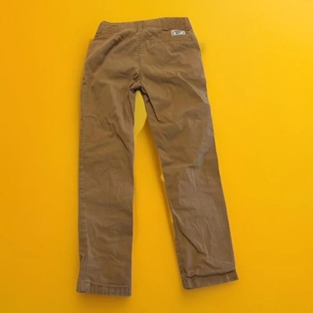 OshKosh BGosh Kids Boys Chino Pants Camel Khaki Orange Size 6 Adjustable Waist